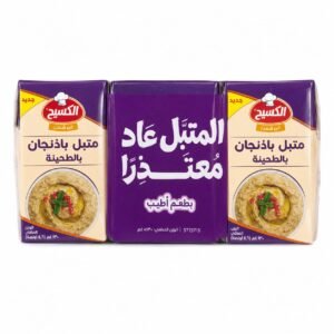 متبل باذنجان بالطحينة (الكسيح)130غم*3