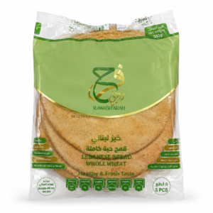 خبز لبناني قمح حبة كاملة