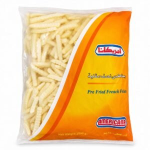 بطاطس كرنكل  نصف مقلية(امريكانا )2500غم