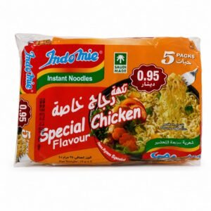 34 اندومي(نكهة دجاج خاصة)5حبات
