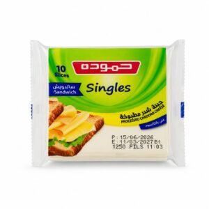 جبنة تشدر مطبوخة singles 10 slices