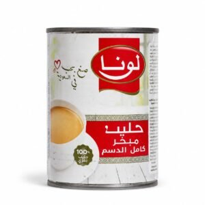 حليب مبخر (لونا)400مل