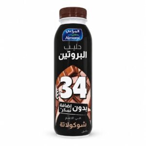 حليب البروتين بنكهة الشوكولاته بدون سكر (المراعي)400مل